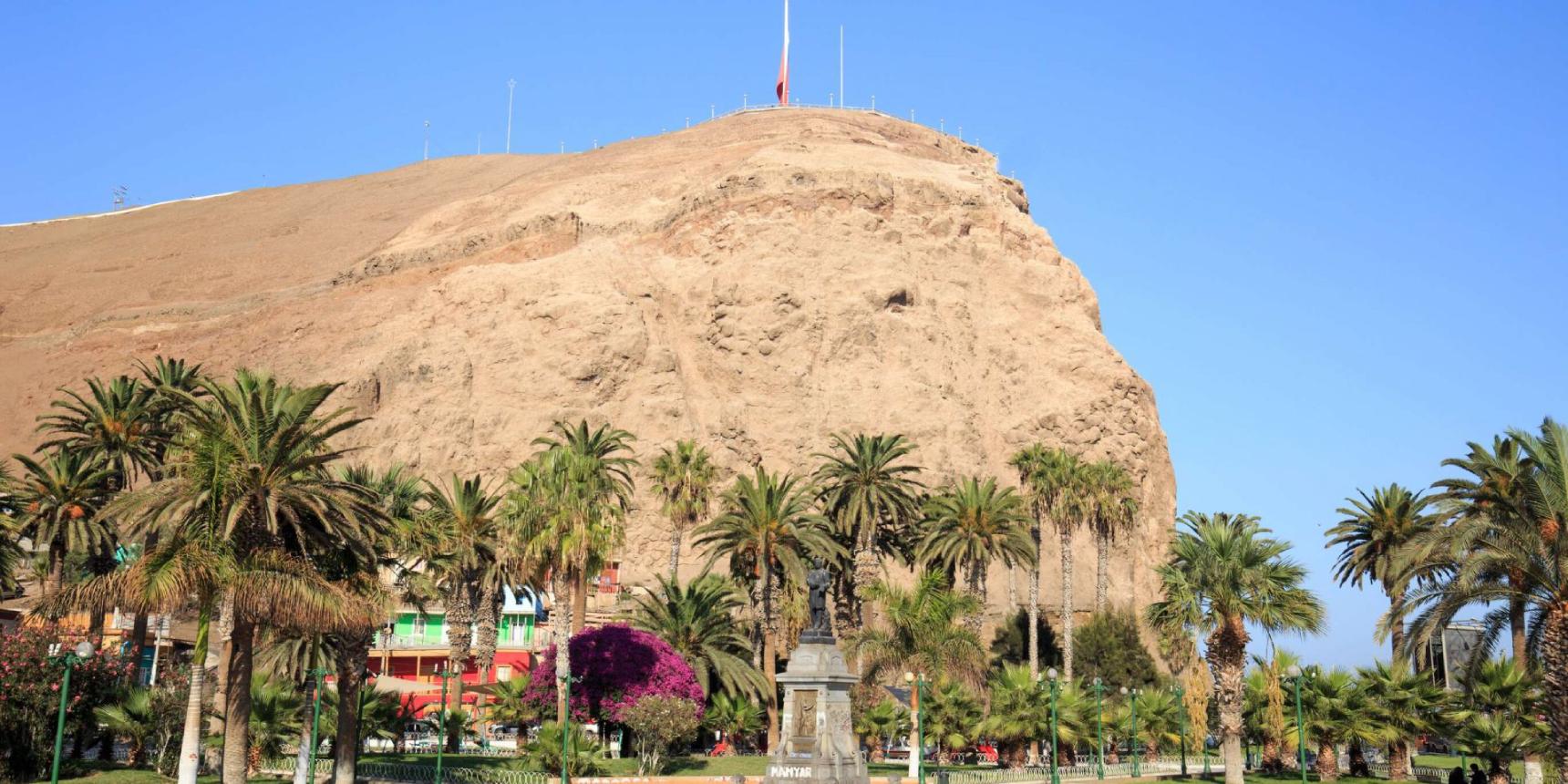 Ausblicke und Heldentum auf dem Morro de Arica