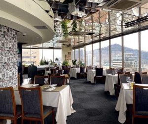 El fascinante restaurante Giratorio de Santiago y su historia