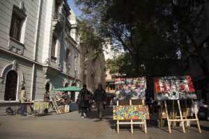 Barrio Lastarria y Bellas Artes