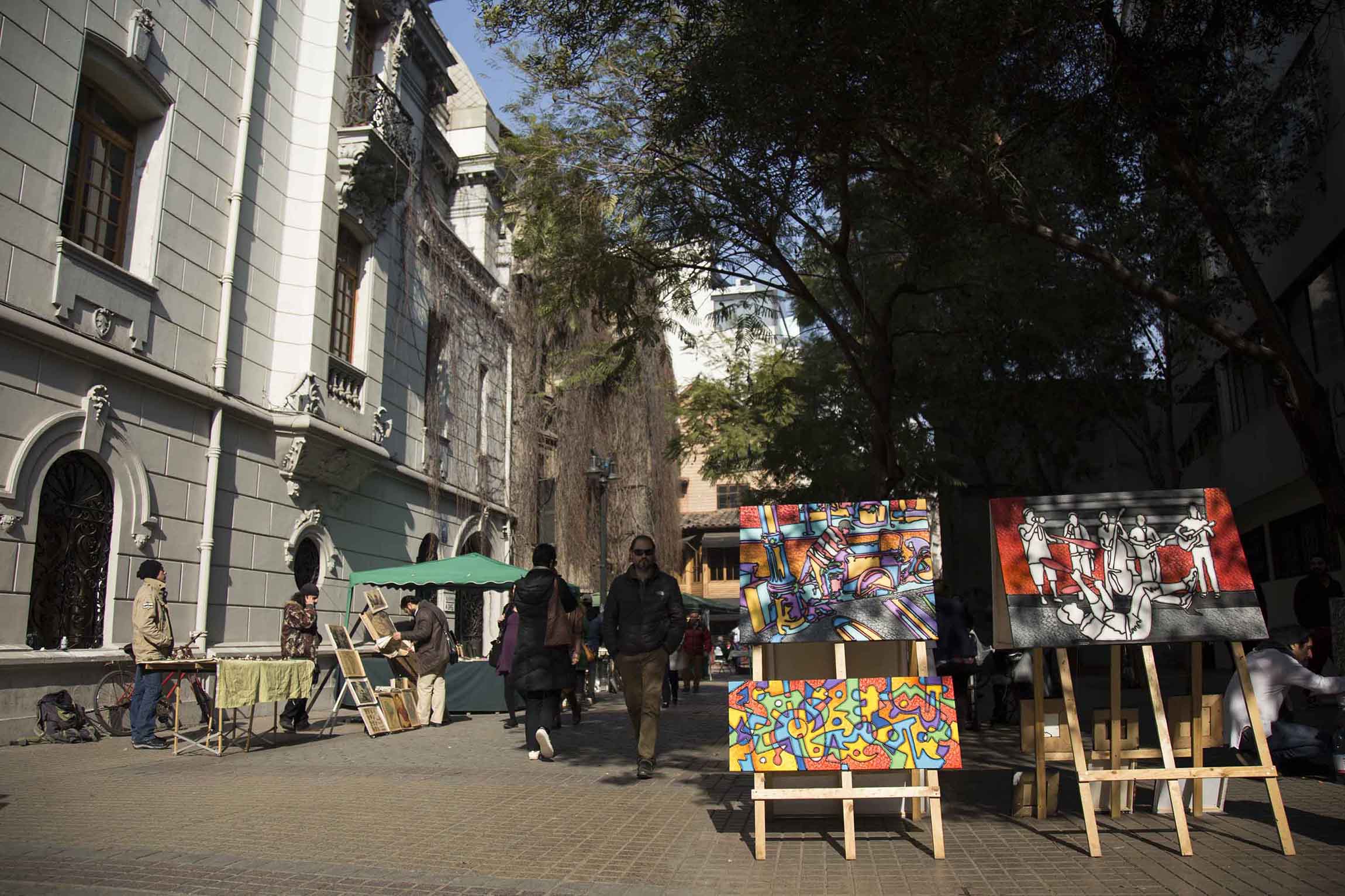 Barrio Lastarria y Bellas Artes