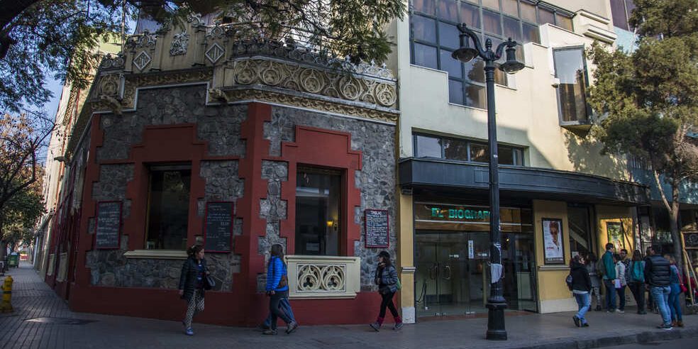 El corazón histórico de Santiago