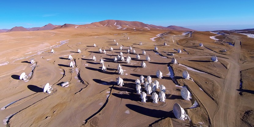 Observatorio ALMA y Lagunas Altiplánicas