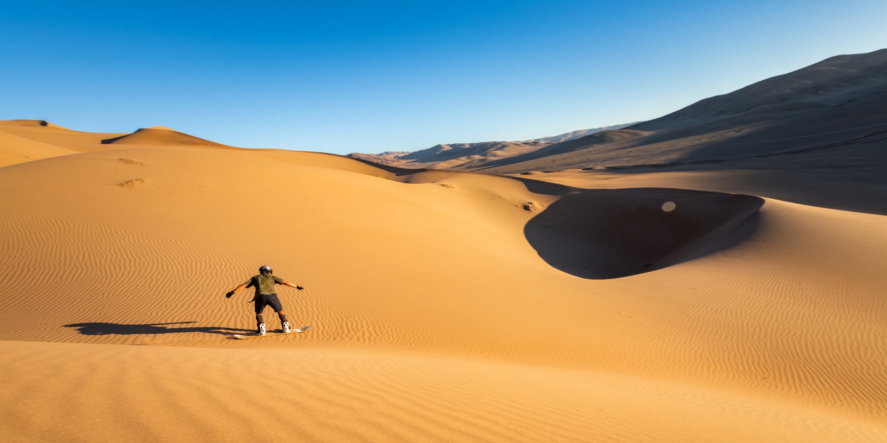 Sandboard en el Mar de Dunas