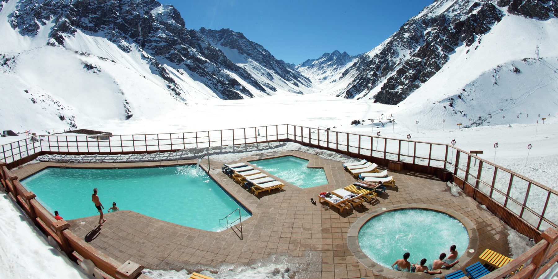 Raquetas de nieve y relax