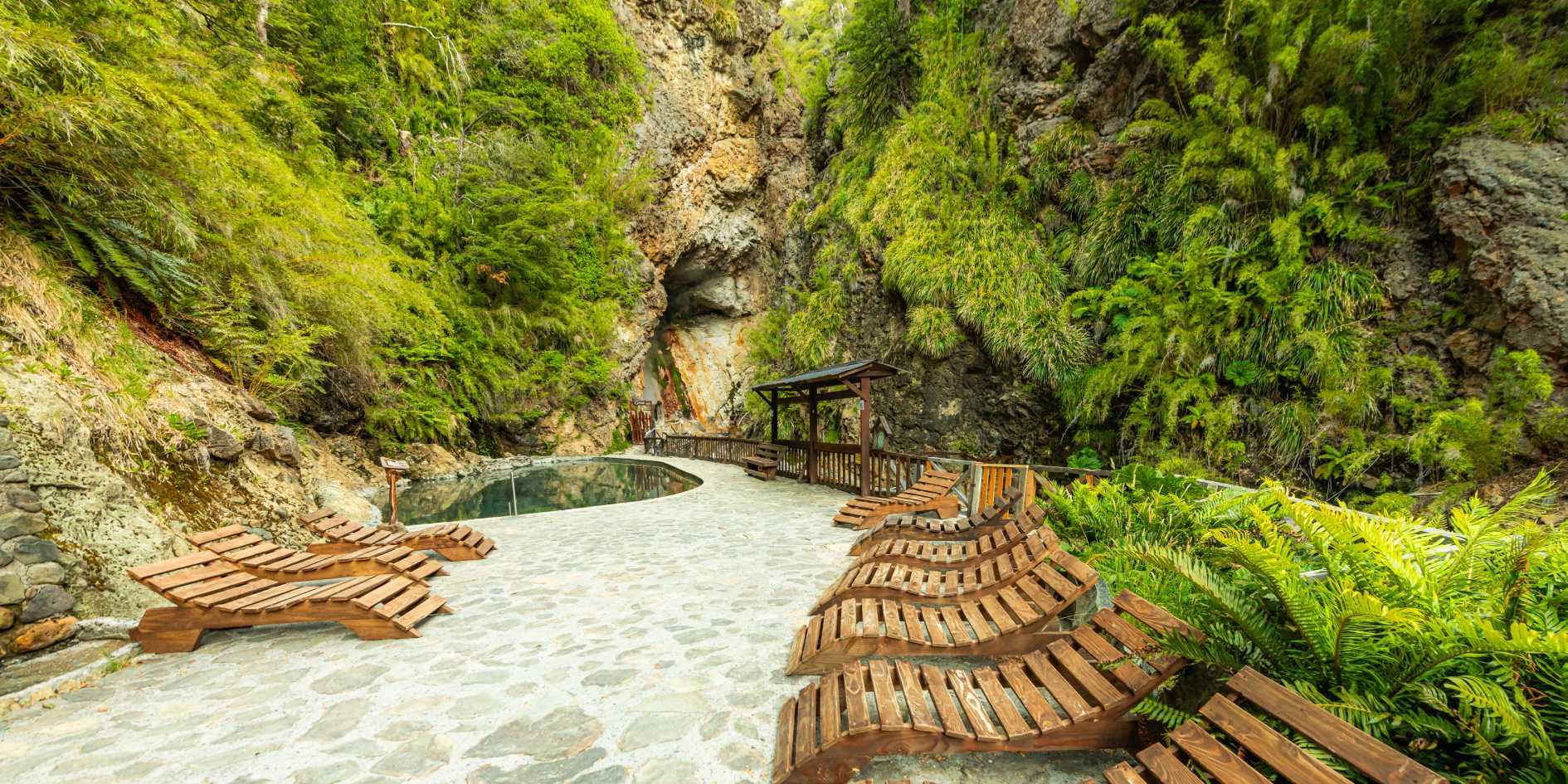 Relajo termal en el corazón del parque