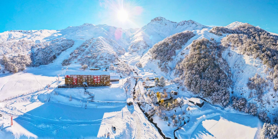 Aventura sobre nieve en los Nevados de Chillán 
