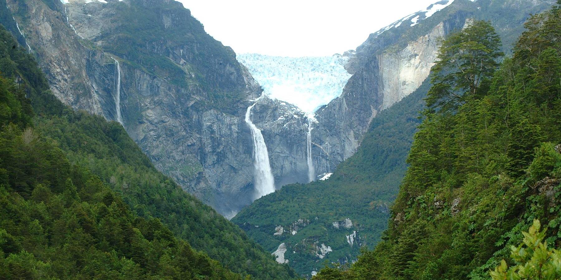Parc national Queulat et le glacier suspendu