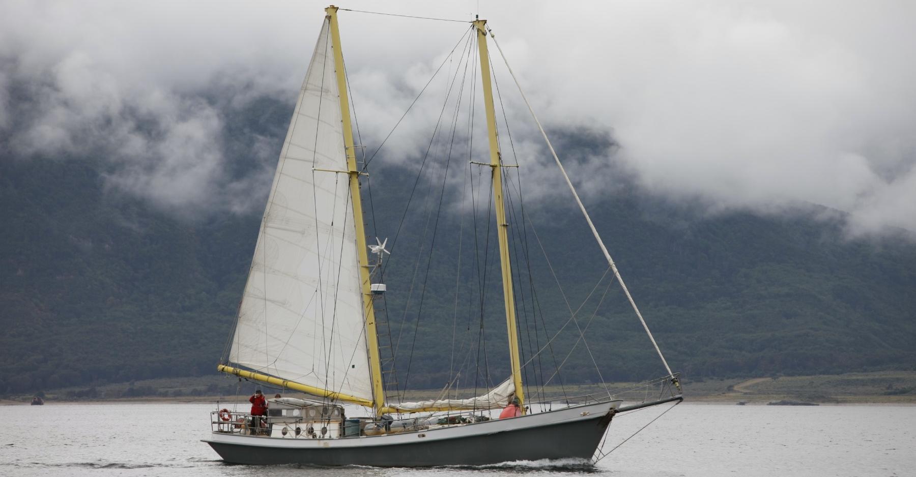 Navigation vers le cap Horn