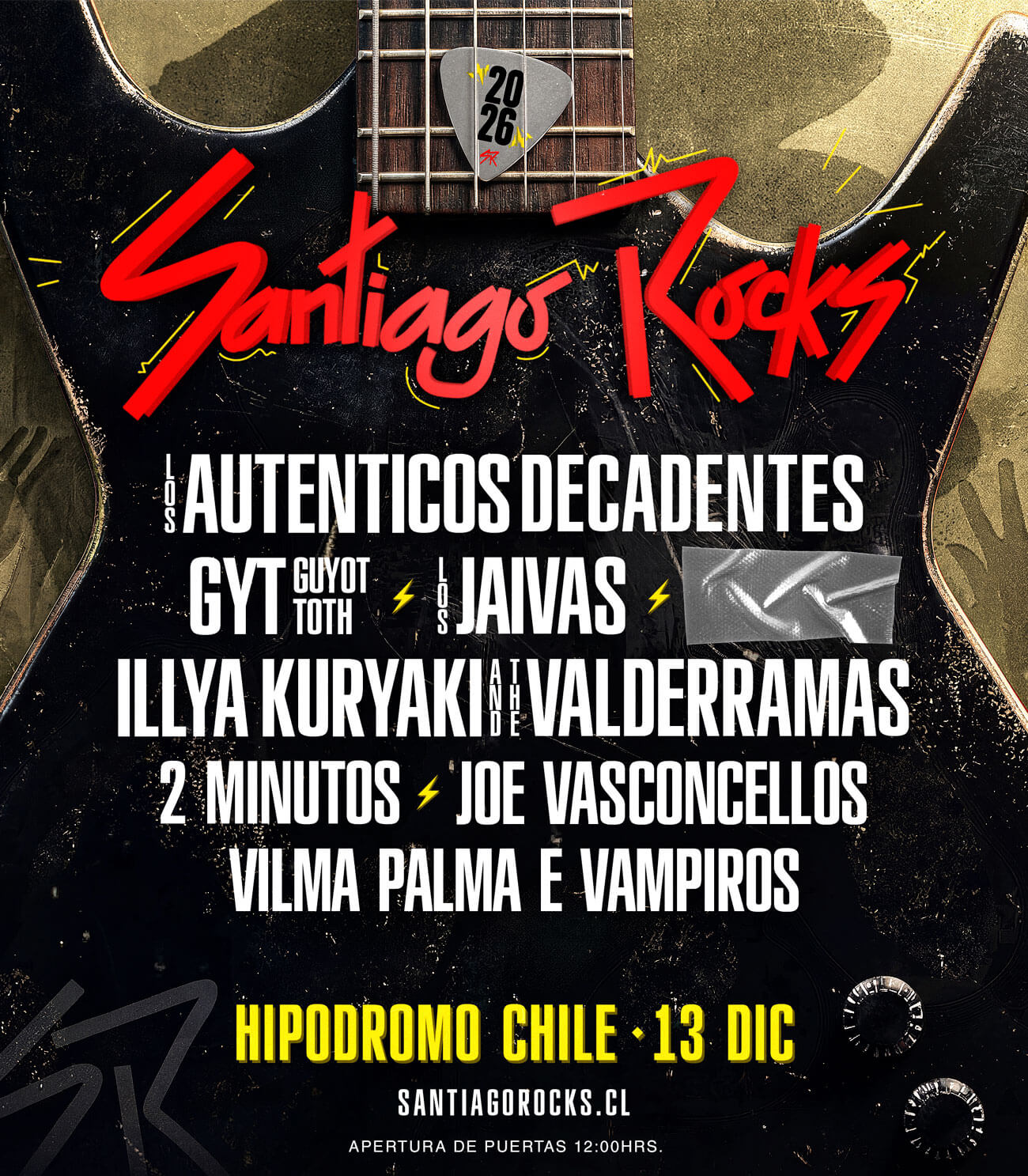 Santiago Rocks 2026
