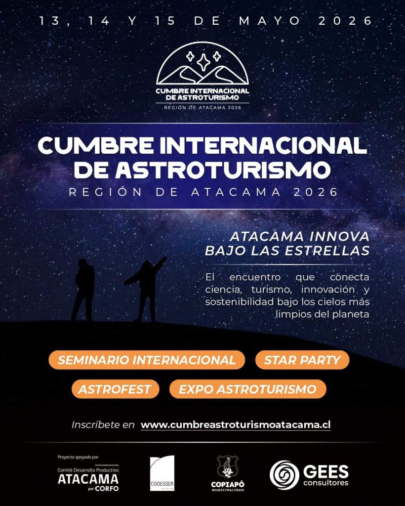 Cumbre Internacional de Astroturismo en Atacama