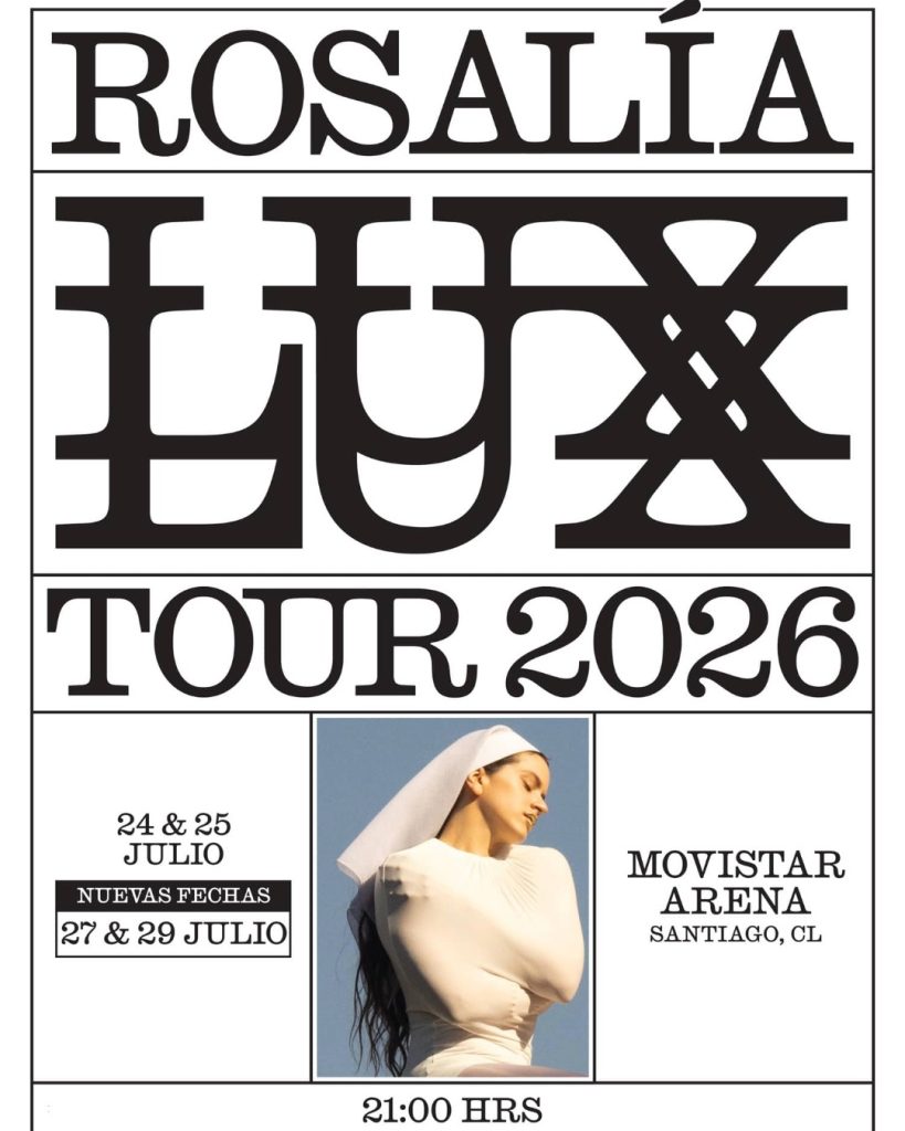 Rosalía no Chile