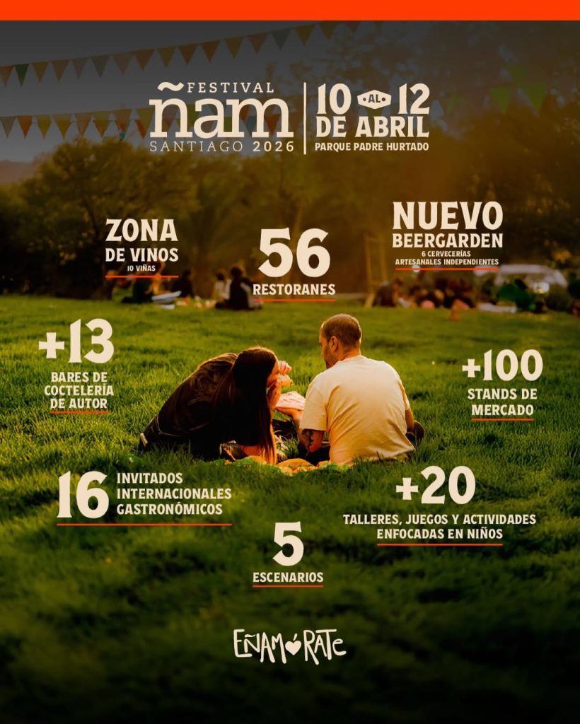 Festival Ñam Santiago 2026