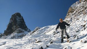 Wo man in Chile Schnee sehen kann, wenn man nicht (oder nicht kann) Ski fahren möchte