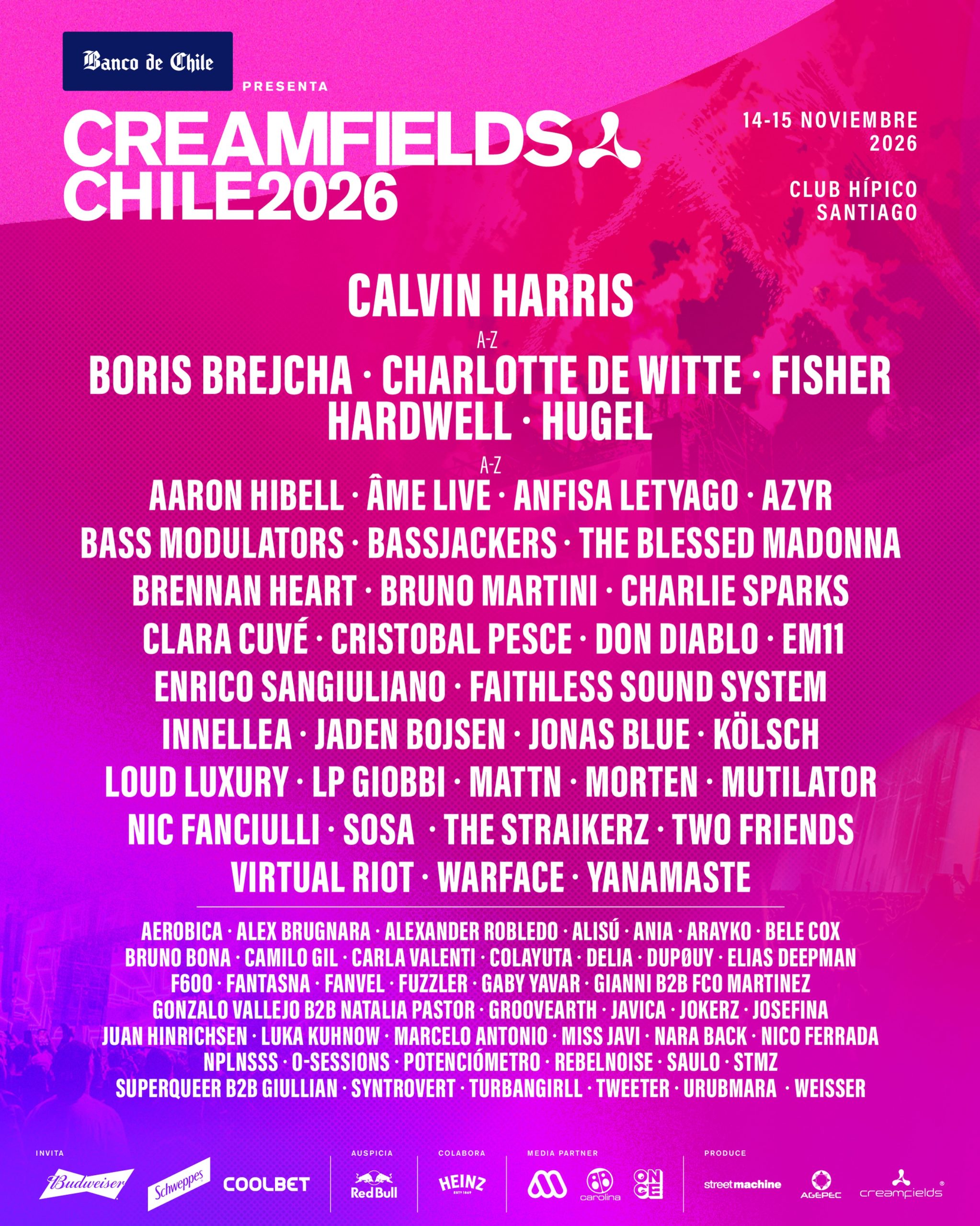 Creamfields Chile 2026