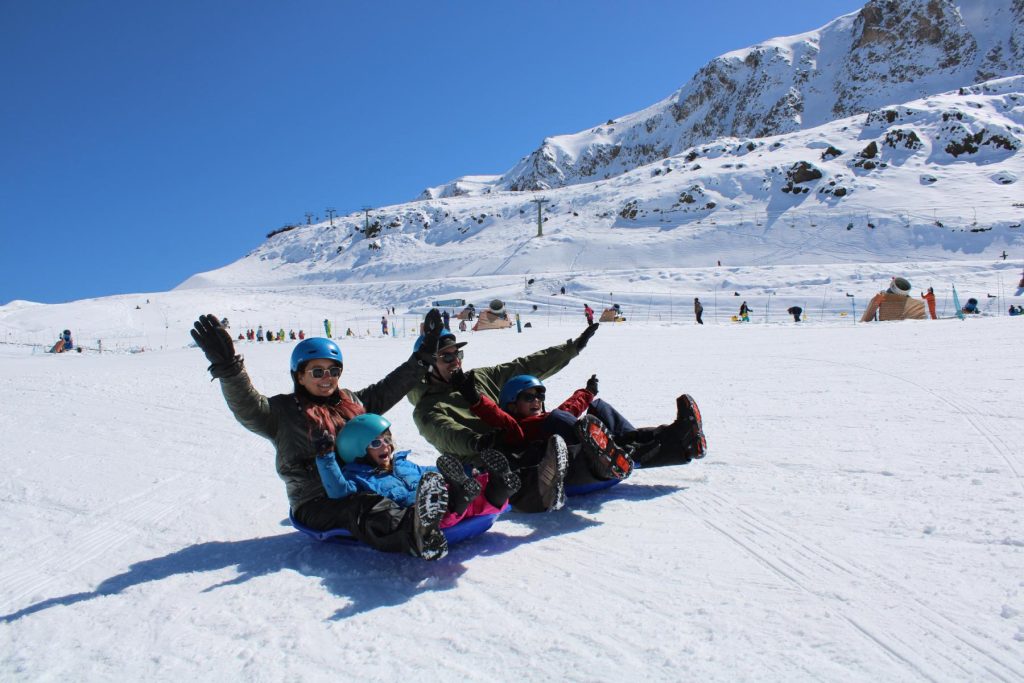 An amusement park in the snow near Santiago: Discover Farellones