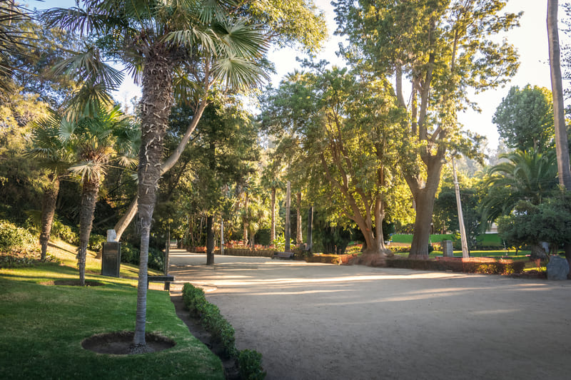 Jardins da Quinta Vergara.