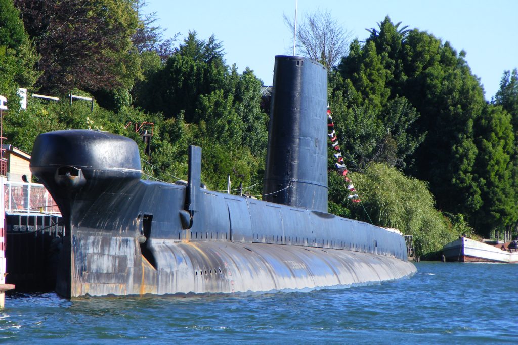 El submarino de la Guerra Fría que puedes visitar en Valdivia